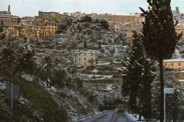 Cortona - Paesaggio Invernale