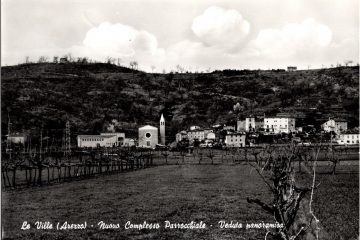 Monterchi - Le Ville - Nuovo Complesso Parrocchiale - Veduta panorama