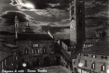 Bergamo di notte - Piazza Vecchia