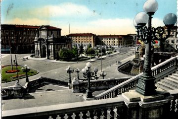 Bologna - Piazza XX Settembre vista dal Pincio