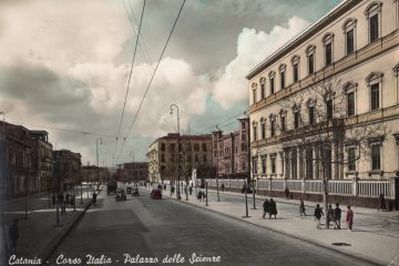Catania - Corso Italia e Palazzo delle Scienze