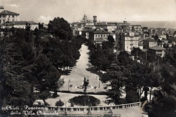 Chieti - Panorama della Villa Comunale