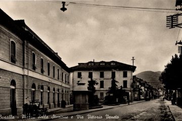 Busalla - Piazza della Stazione e Via Vittorio Veneto