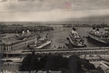 Genova - Panorama dall'Albergo Miramare