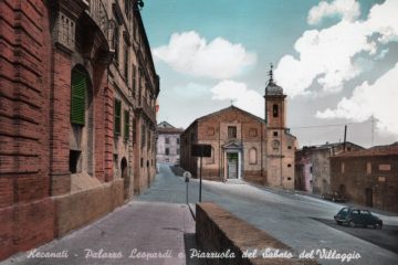 Recanati - Palazzo Leopardi e Piazzuola del Sabato del Villaggio