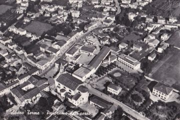 Abano Terme - Panorama dall'aereo