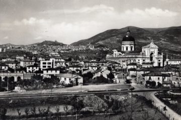 Assisi - Visone Panoramica di S. Maria degli Angeli Assisi - Visone Panoramica di S. Maria degli Angeli