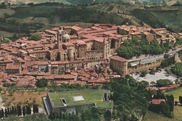 Urbino - Veduta aerea Fortezza Albornoz