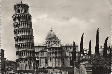 Pisa - Torre pendente e Abside del Duomo