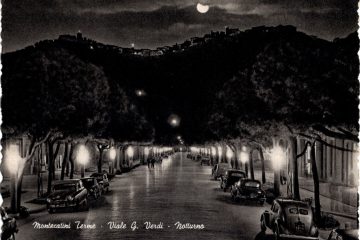 Montecatini Terme - Viale Verdi - Notturno