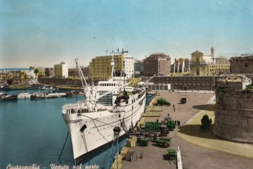 Civitavecchia - Veduta dal porto