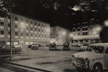 Ravenna - Piazza Mameli - Notturno