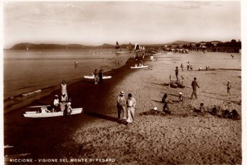 Riccione - Visione del Monte di Pesaro
