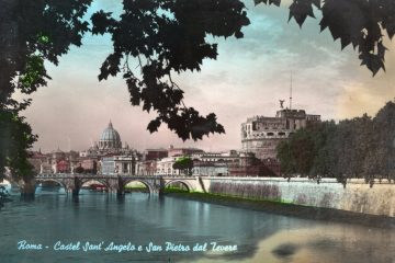 Roma - Castel Sant'Angelo e San Pietro dal Tevere