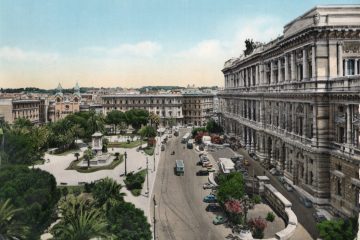 Roma - Piazza Cavour e Palazzo di Giustizia Roma - Piazza Cavour e Palazzo di Giustizia