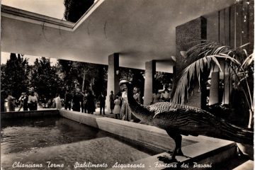 Chianciano Terme - Stabilimento Acquasanta - Fontana dei Pavoni