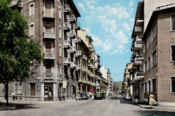 Torino - Via Frejus - Incrocio Corso Trapani