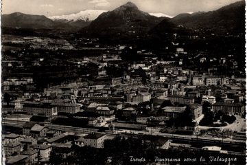 Trento - Panorama verso la Valsugana