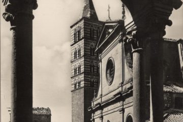 Viterbo - Cattedrale dal Palazzo Papale